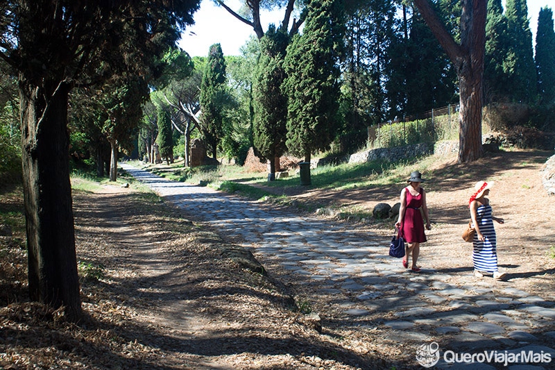 Passeio na Via Appia Antica, em Roma