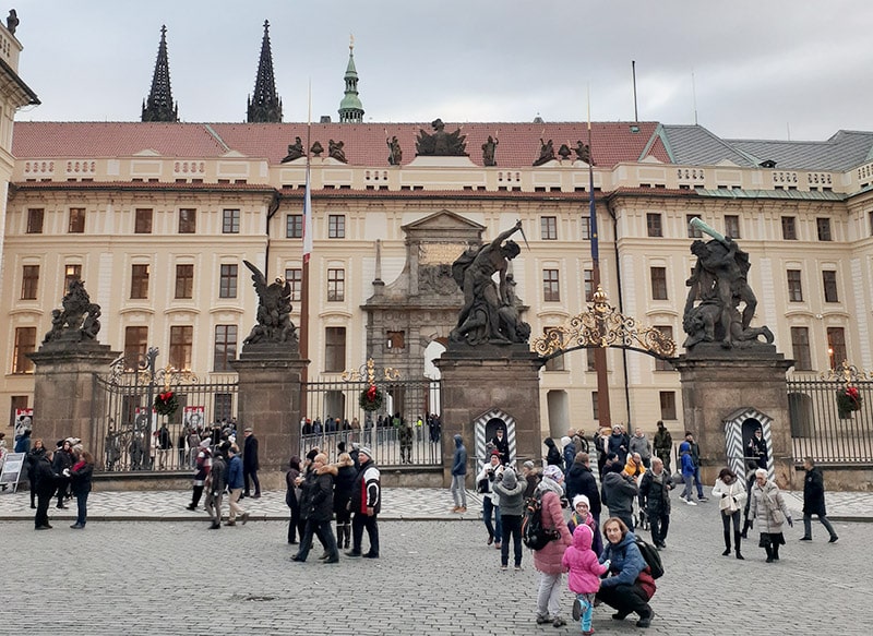 Arredores do Castelo de Praga