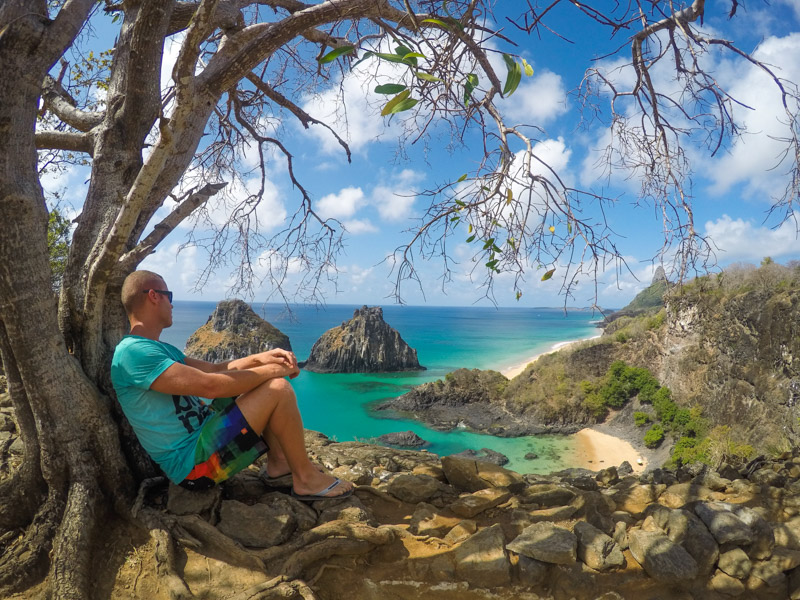 Mirante Dois Irmãos em Noronha