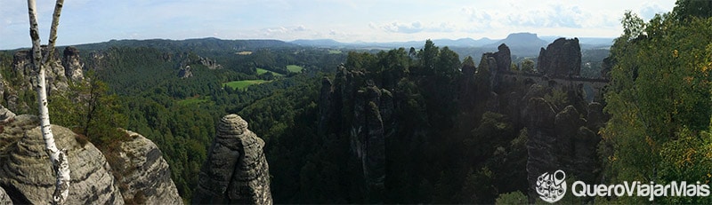 Panorama da Ponte Bastei