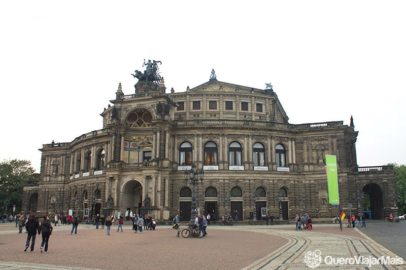 Pontos turísticos em Dresden, na Alemanha