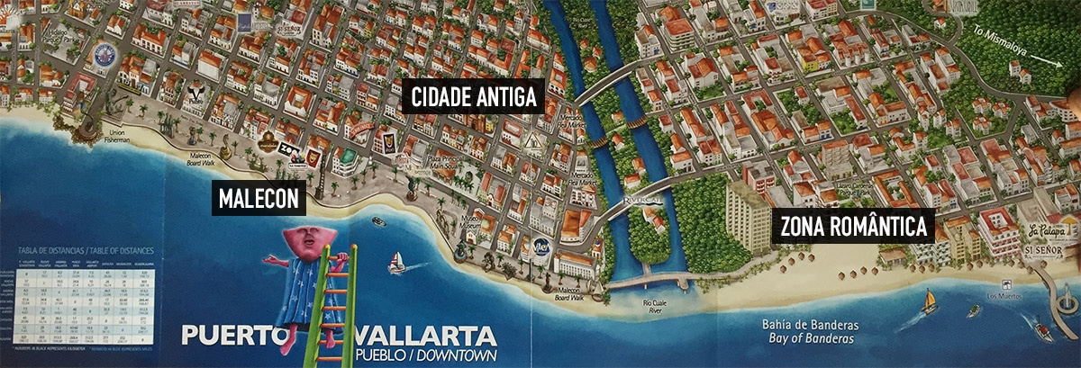 Mapa de Puerto Vallarta