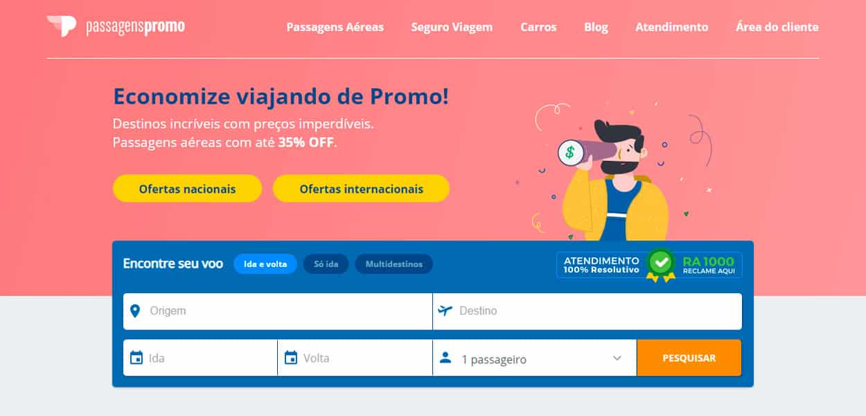 aplicativos de passagens aéreas