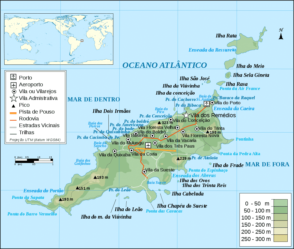 fernando de noronha pertence a qual estado