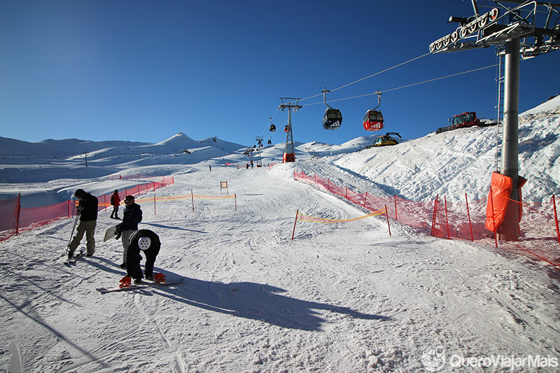 Experiência no Valle Nevado