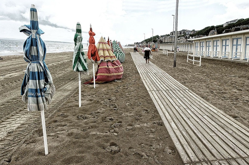 Cidades de praia perto de Paris