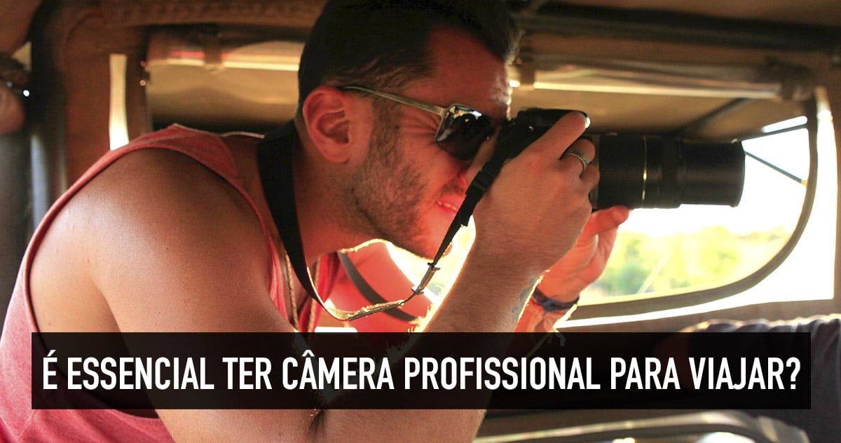 Comprar câmera fotográfica profissional para viajar