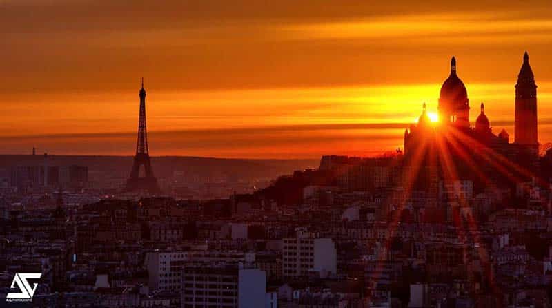 Fim de tarde em Paris