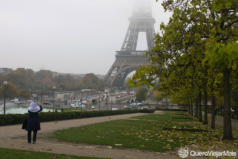 Lugares para ver a Torre Eiffel