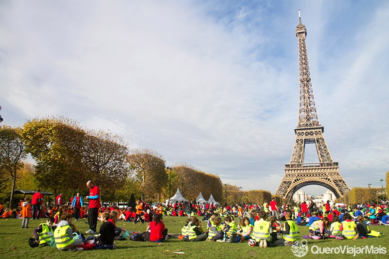 Locais para ver a Torre Eiffel