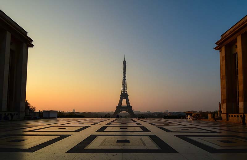 Onde é melhor ver o pôr do sol em Paris?