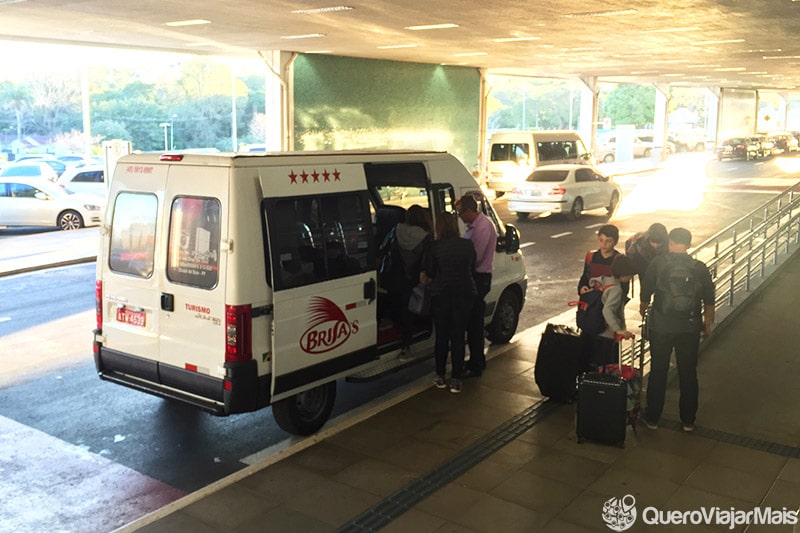 Tranfers dos hotéis ao aeroporto de Foz do Iguaçu