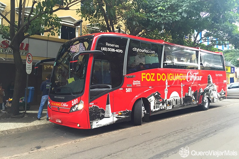 Opções de transporte em Foz do Iguaçu