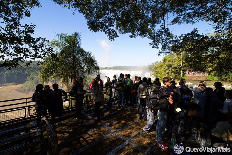 Melhor lado das Cataratas do Iguaçu