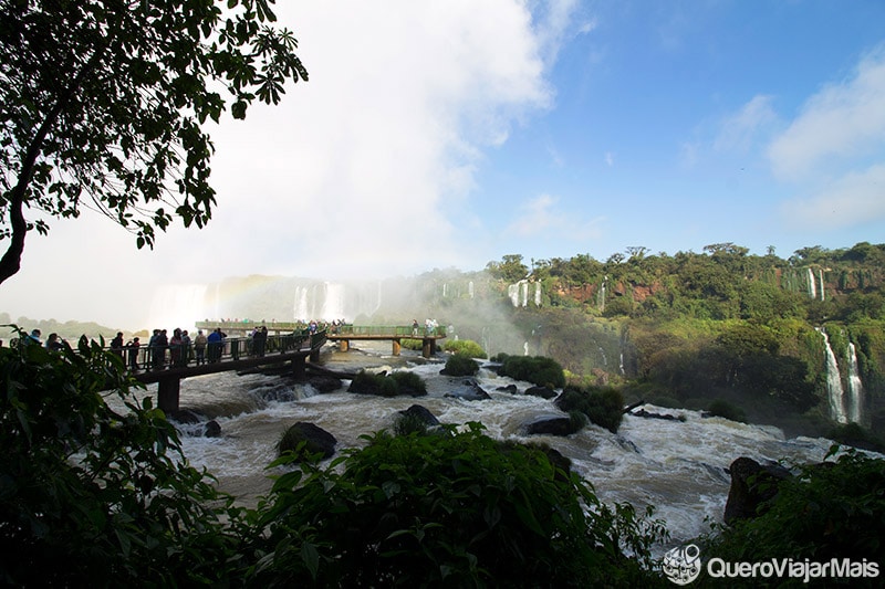 Lado brasileiro das Cataratas do Iguaçu