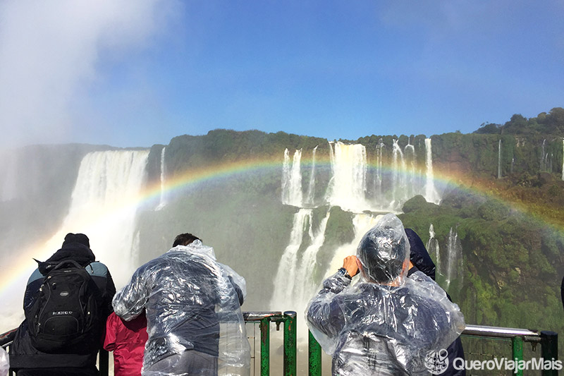 Mirante no lado brasileiro das Cataratas