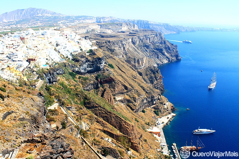 Montando um roteiro prático em Santorini