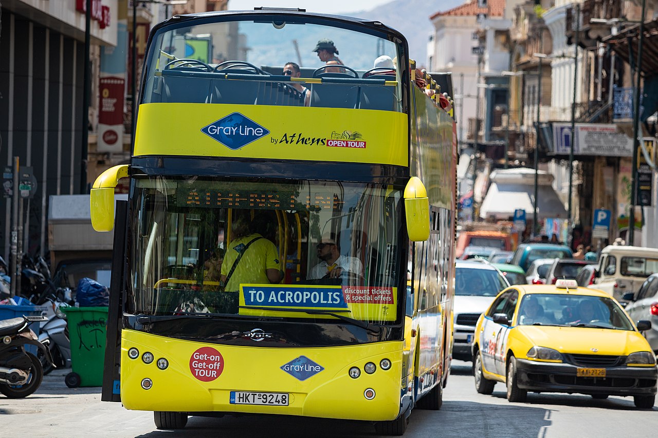 ticket onibus atenas