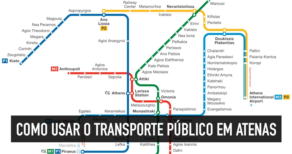 Transporte público em Atenas