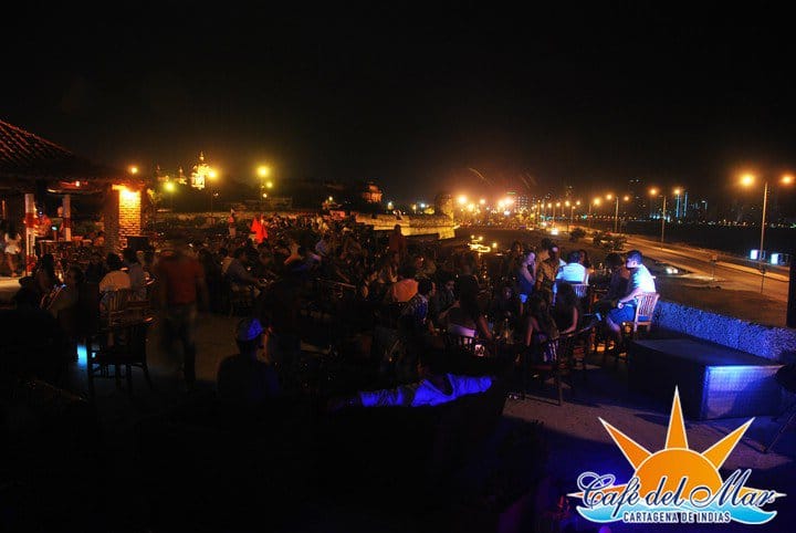 Noite em Cartagena das Índias