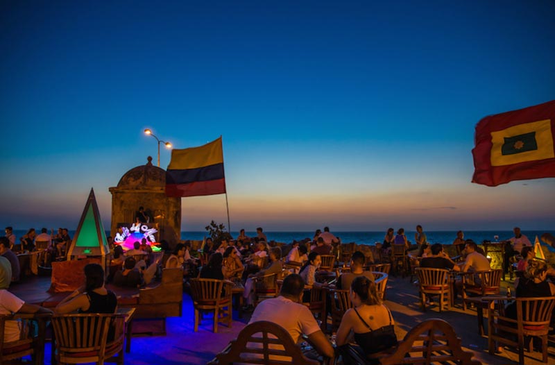 Cartagena, Colômbia: baladas e vida noturna