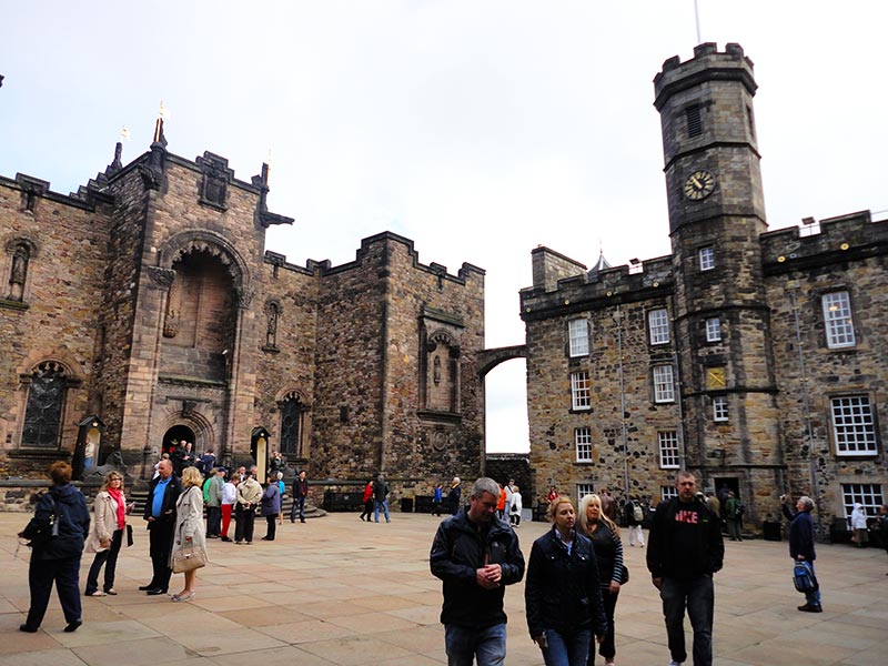 Castelo de Edimburgo visitação ao seu interior