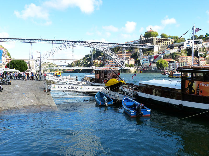 Lugares turísticos do Porto em Portugal