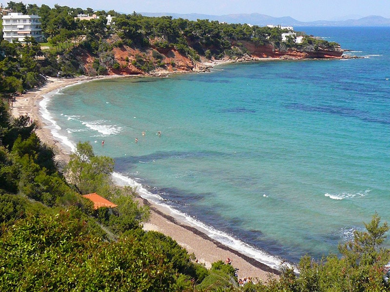 Melhores praias da Grécia Melhores praias de Atenas