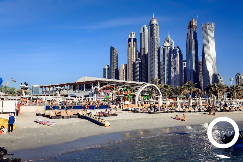 Beach clubs em Dubai