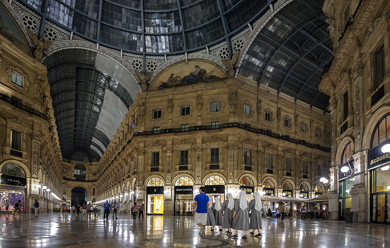 Lugares de compras em Milão