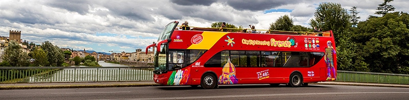 Ônibus turístico de Florença