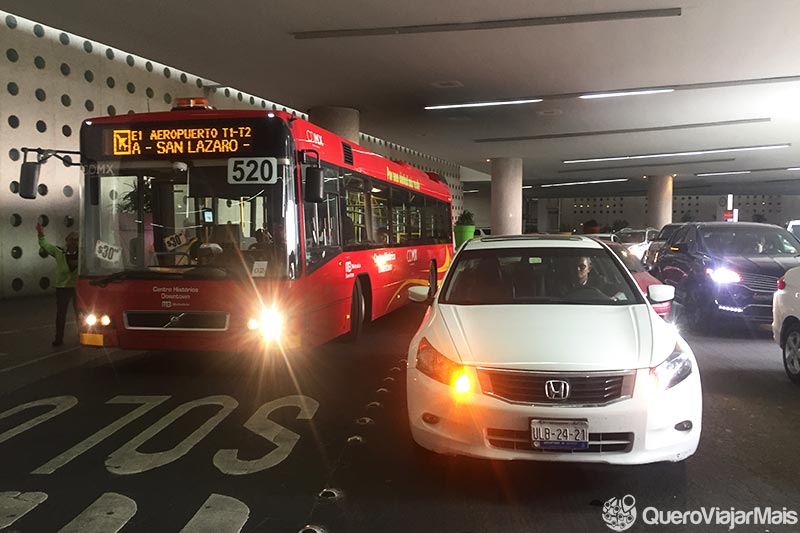 Ônibus do aeroporto da Cidade do México ao centro