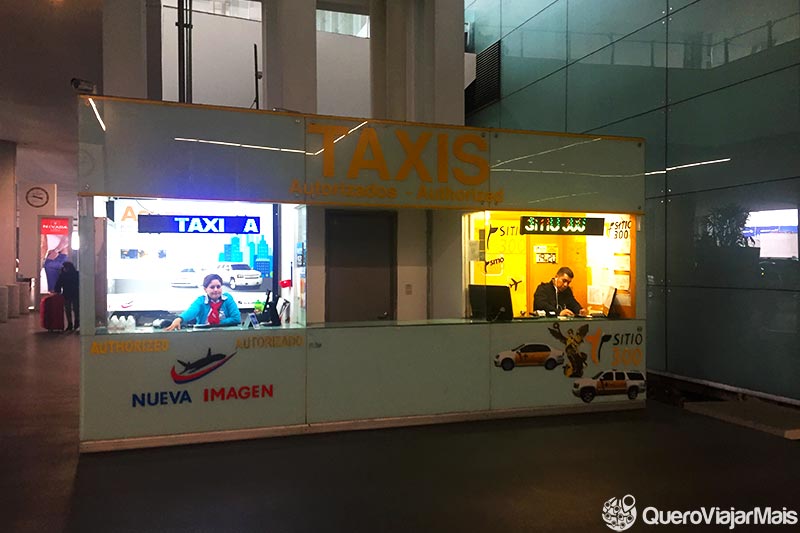 Táxi do aeroporto ao centro da Cidade do México