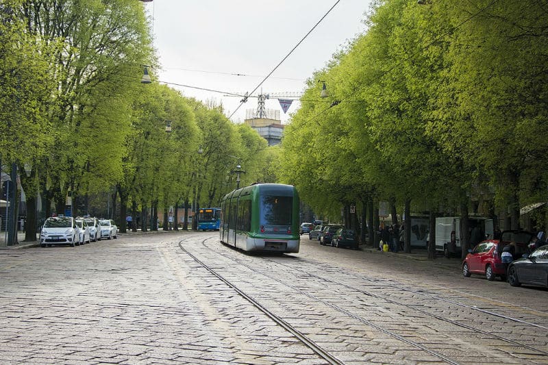 Transporte público em Milão