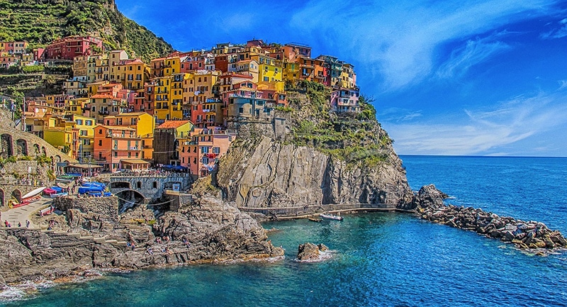 Principais destinos turísticos na Itália