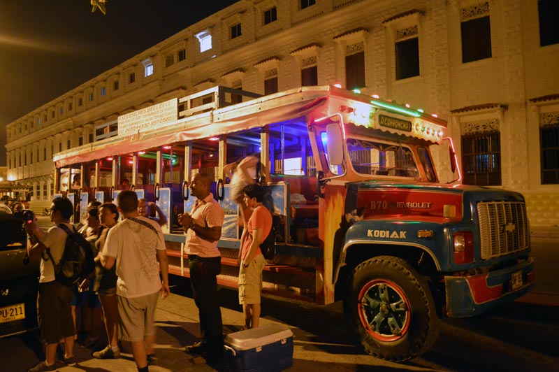 Vida noturna em Cartagena