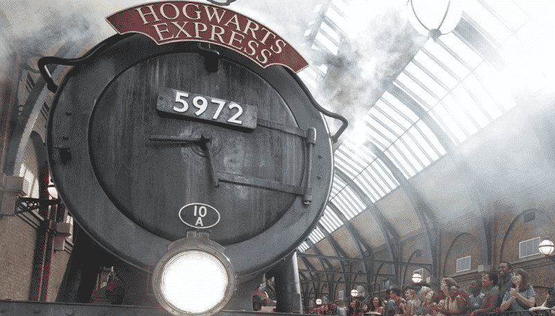 Trem do Harry Potter em Orlando Parque do Harry Potter em Orlando