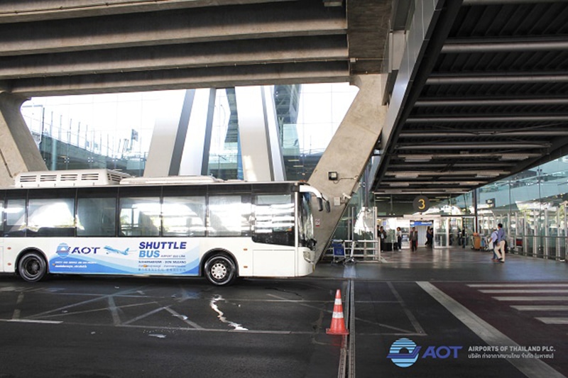 Ônibus entre aeroportos em Bangkok