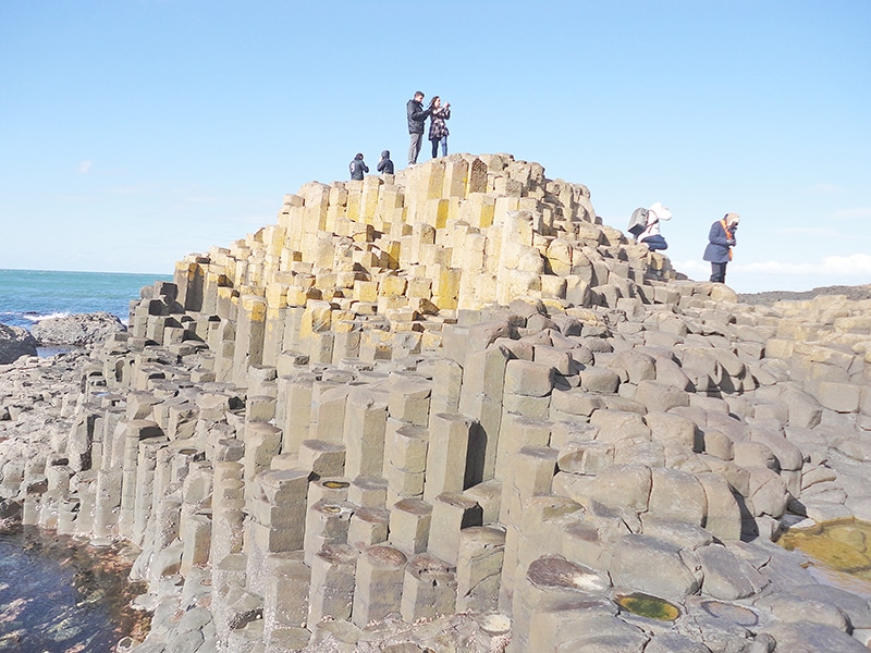 Giant's Causeway na Irlanda do Norte