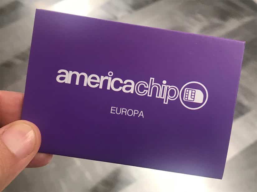 America Chip em Colônia