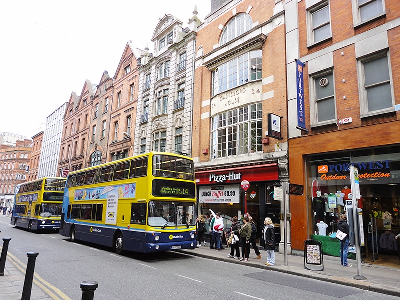 Como funciona o transporte público em Dublin