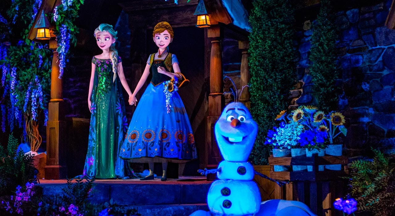 disney epcot atração frozen orlando