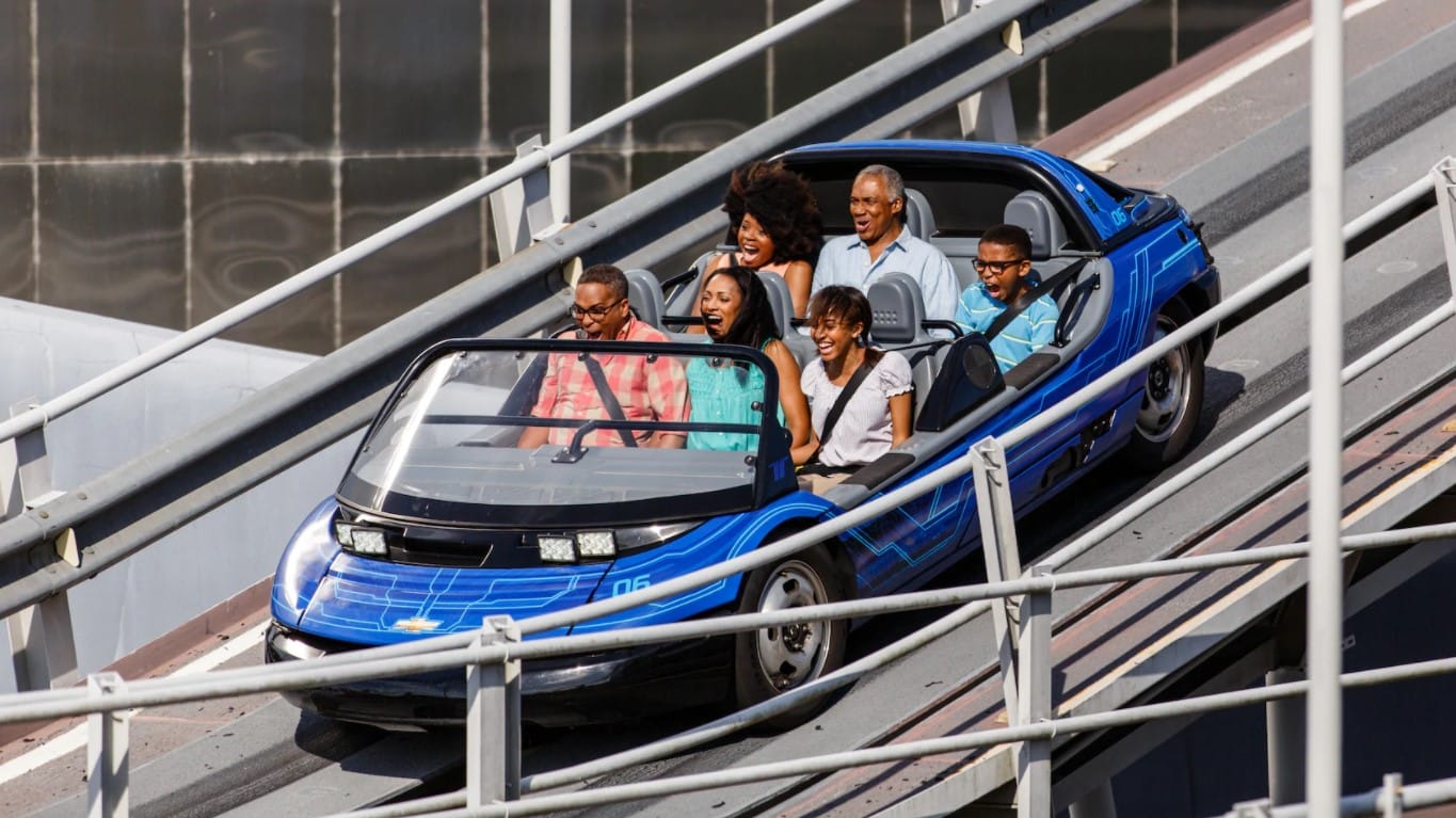 parques da disney epcot test track florida