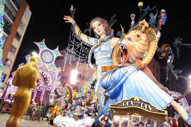 Festa Las Fallas em Valência