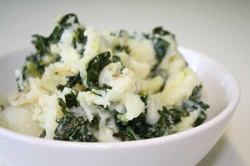 comida irlandesa colcannon