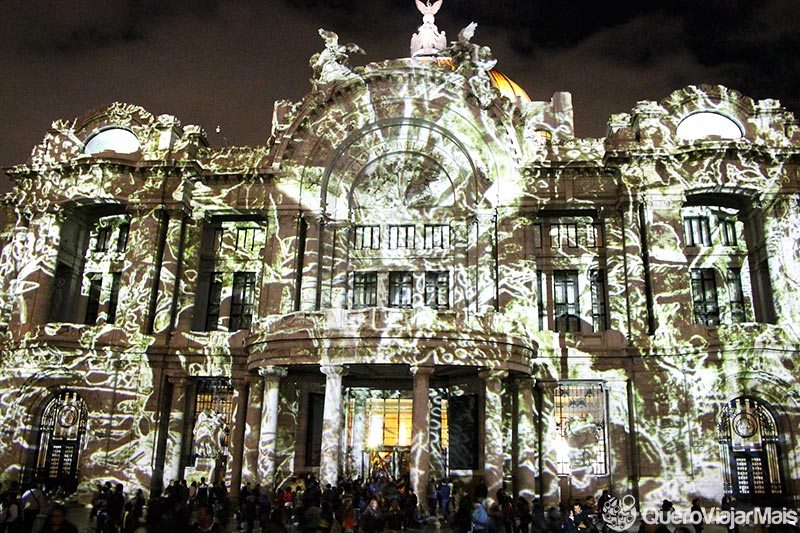 Noite na Cidade do México