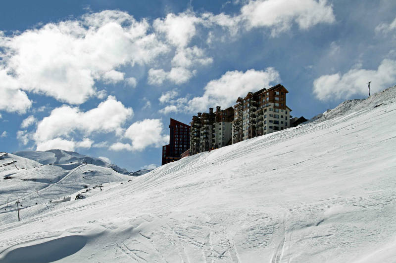 Época de neve no Chile