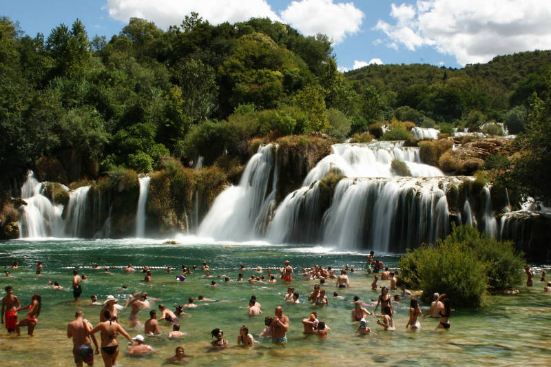 Parque Krka ou Lagos Plitvice?