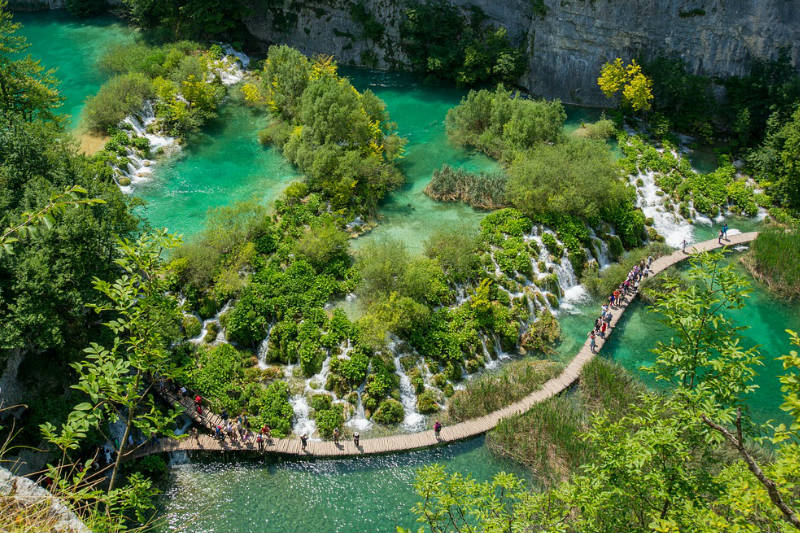 Qual o melhor parque de cachoeiras da Croácia? Plitvice, Krka e +