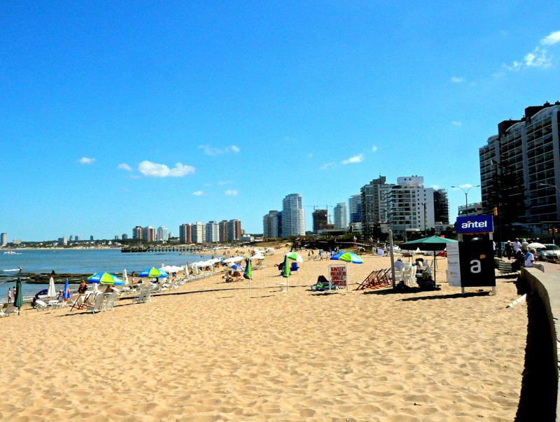 mapa das praias de punta del este